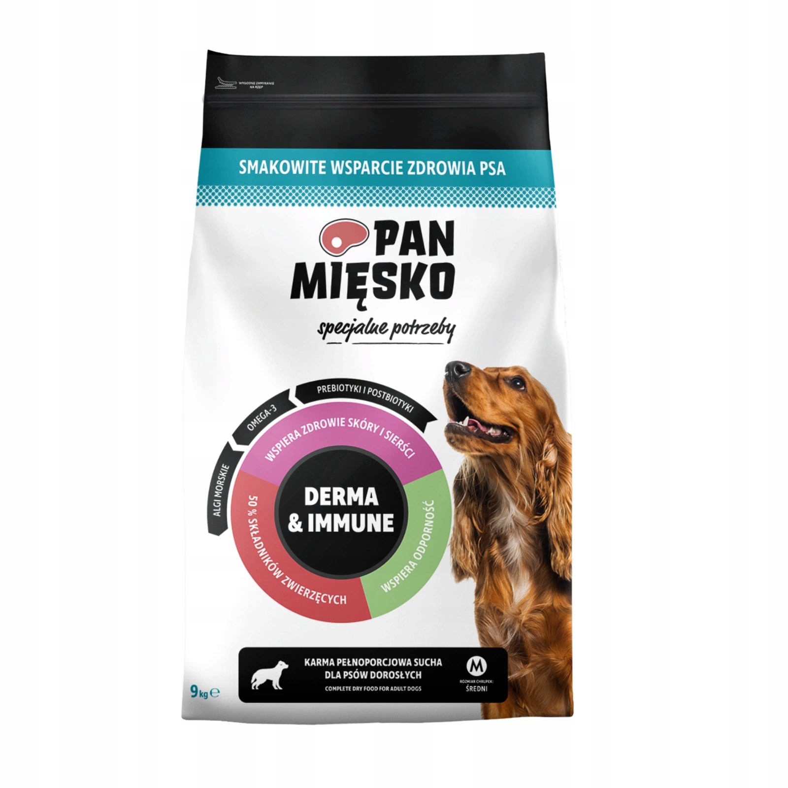 Levně Pan Mięsko – Speciální potřeby – Derma & Immune 9 kg