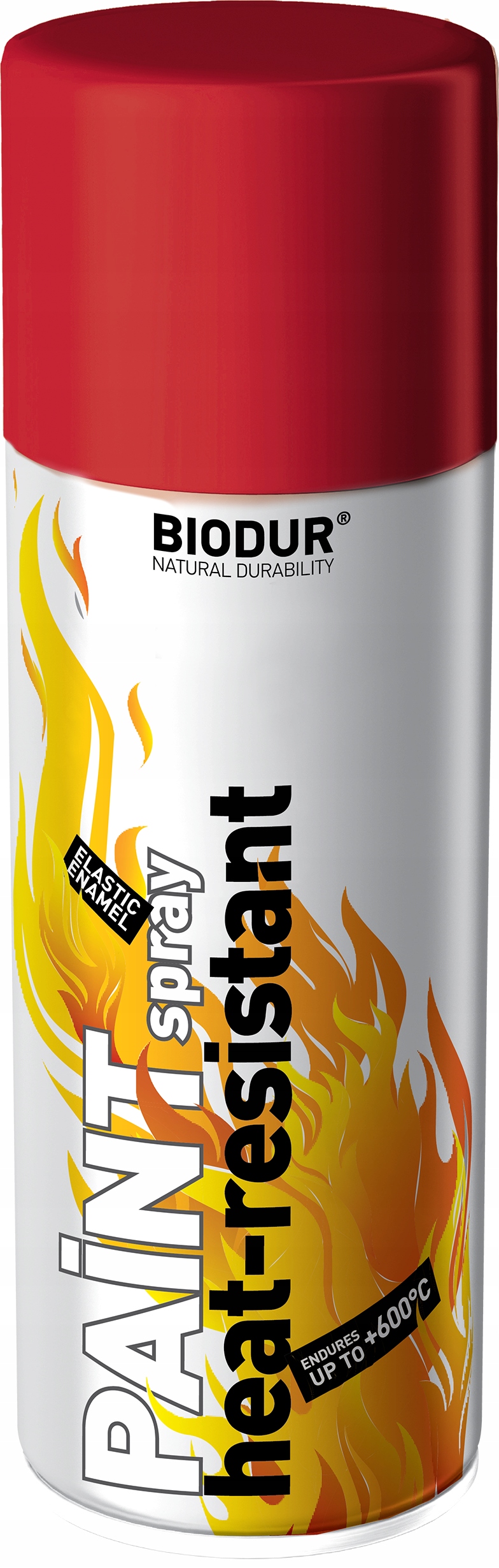 

Spray Emalia Żaroodporna Czerwona Biodur 400 ml