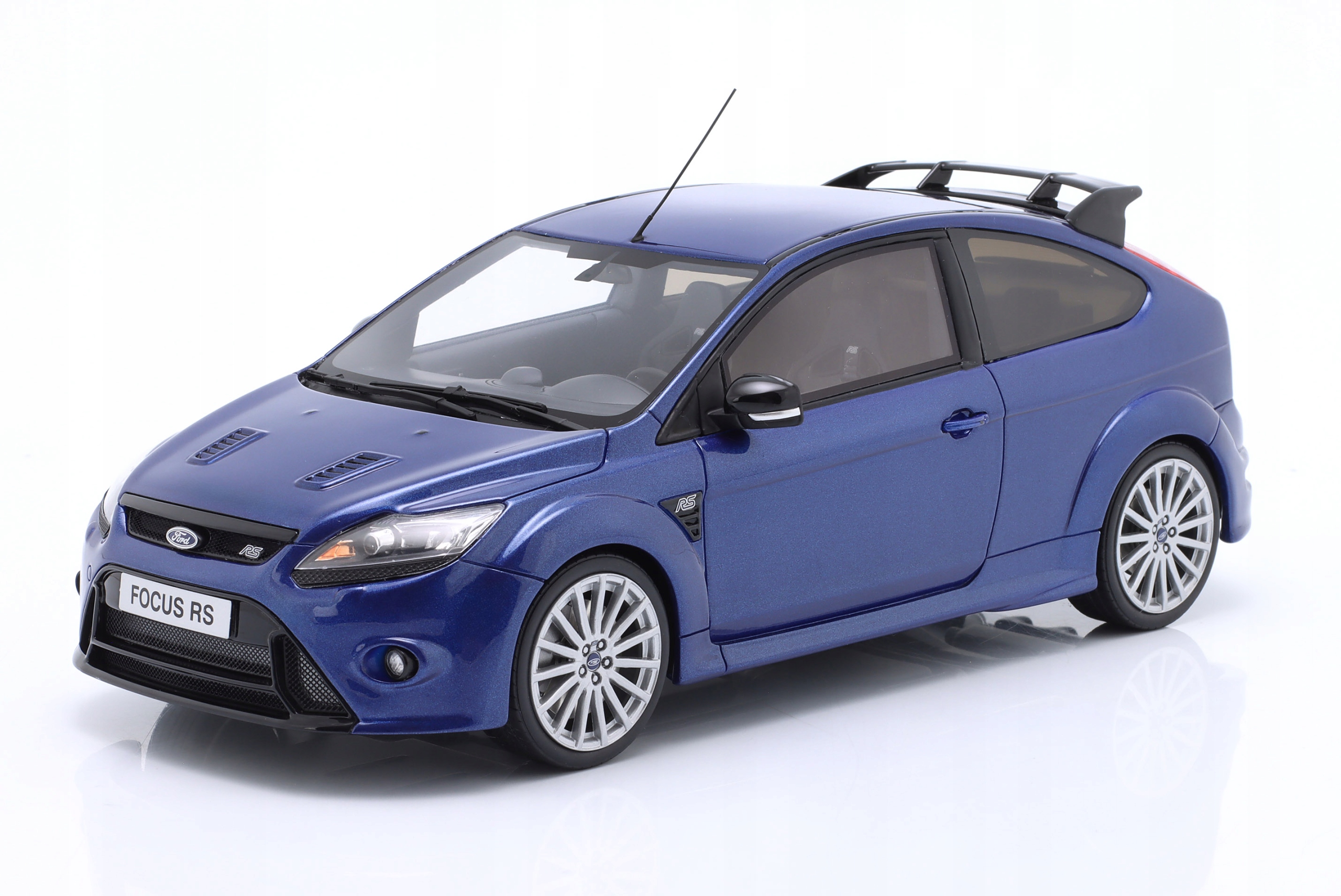 Ford Focus Rs MK2 MkII Coupe 2009 Performance Blue Otto Mobile 1:18 OT1067