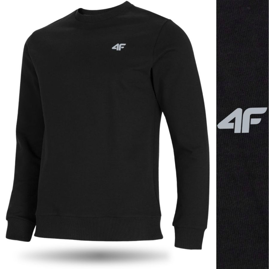 Bluza Męska 4F Dresowa Sportowa Ciepła Na Co Dzień