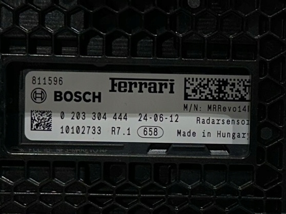 FERRARI PUROSANGUE module control unit DASM ECU 811596