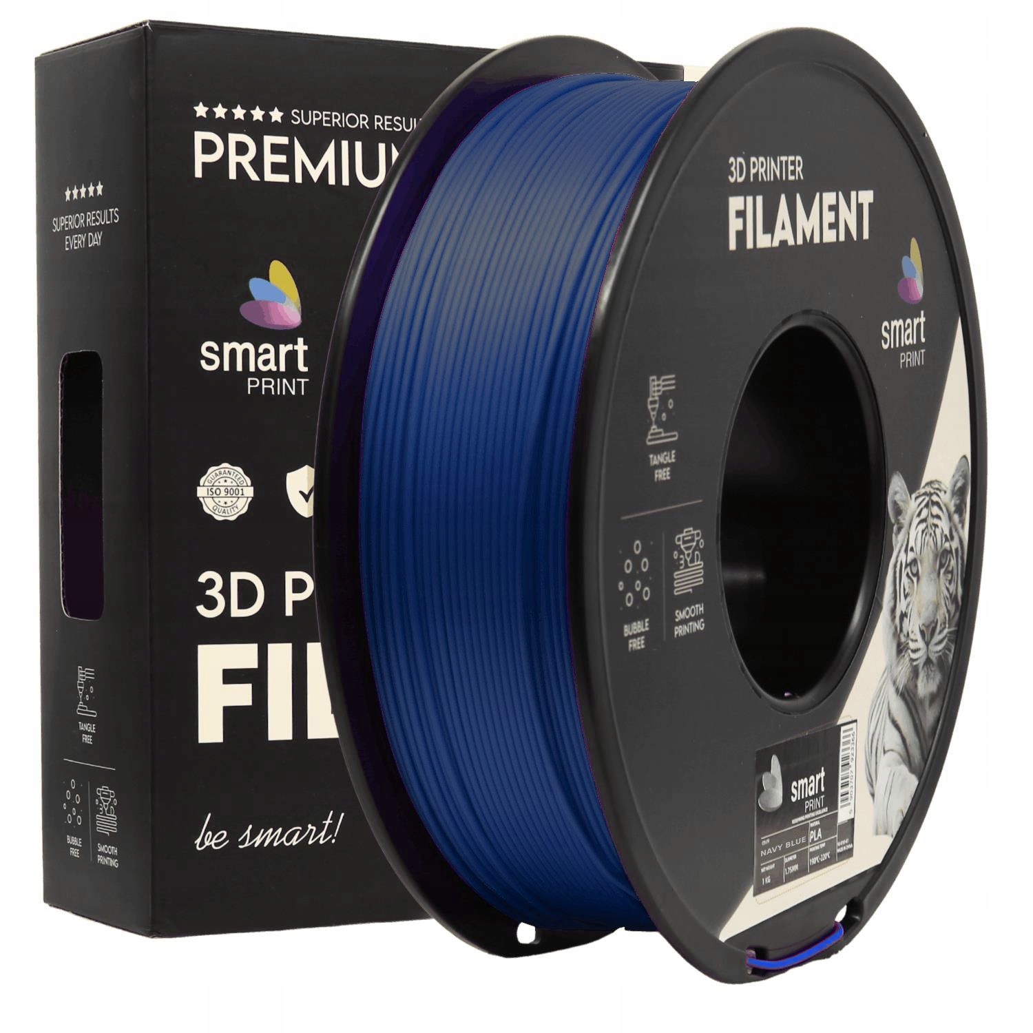 Filament Smart Print Pla Navy Blue Granatowy 1,75mm 1kg