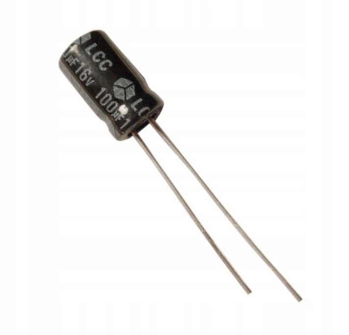 

Kondensator elektrolityczny Tht 10szt 100uF 16V