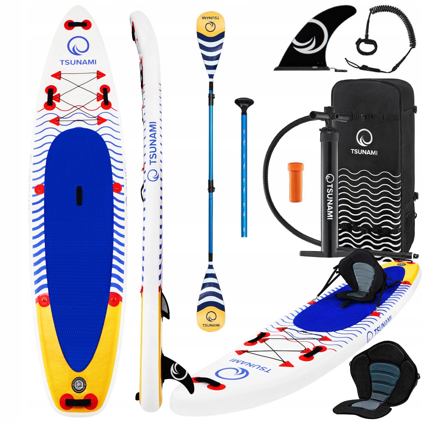 

Deska Sup Tsunami paddle board pompowana 350cm