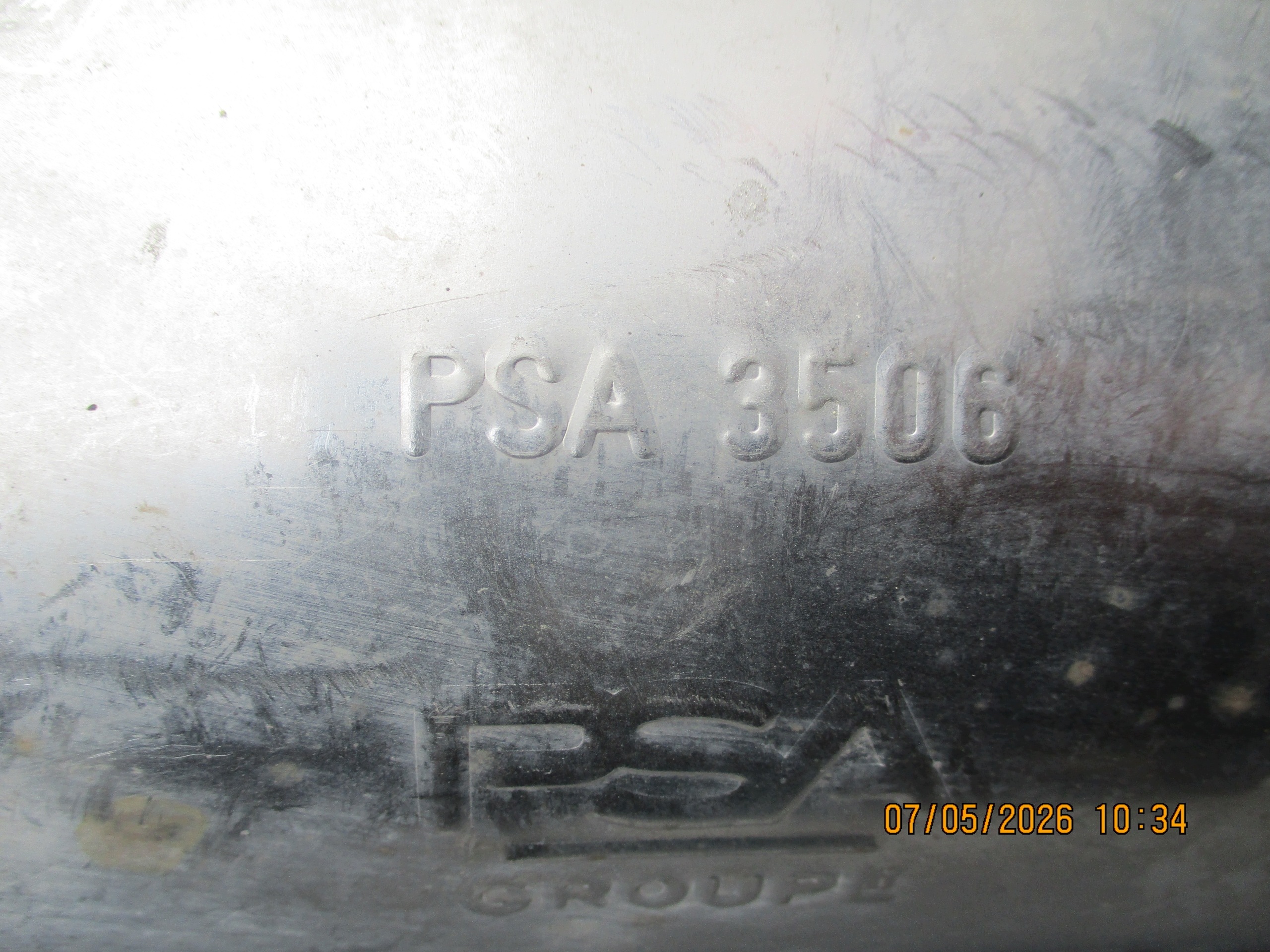 muffler, exhaust OPEL GRNANDLAND 1,2THP