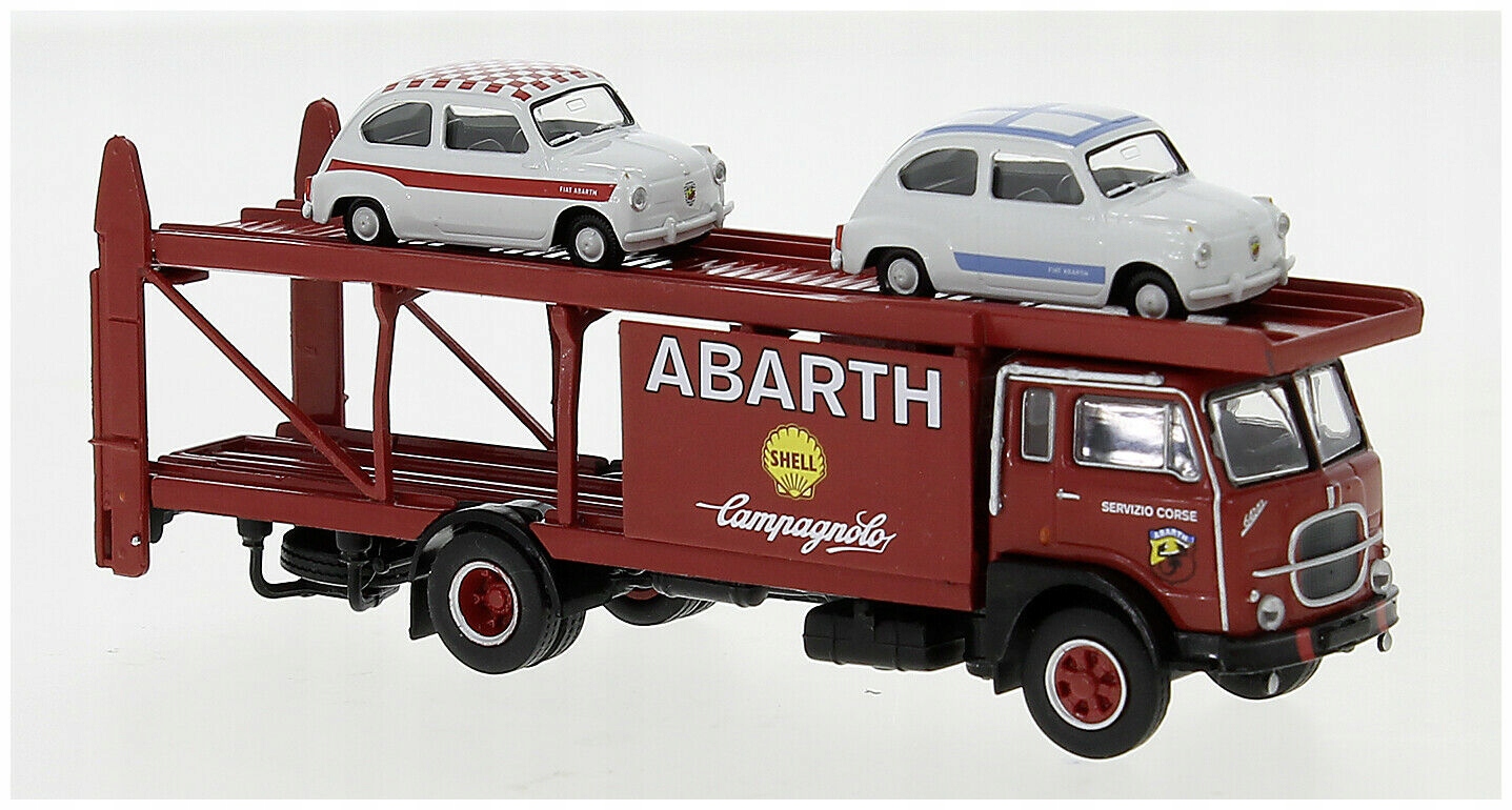 Brekina 58479 Fiat 640 Abarth autopřepravník