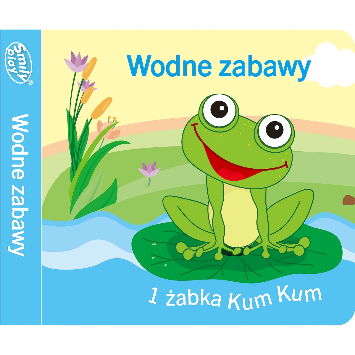 

Książeczka Miękka Kąpiel Woda Piszczek 3M+ Smily