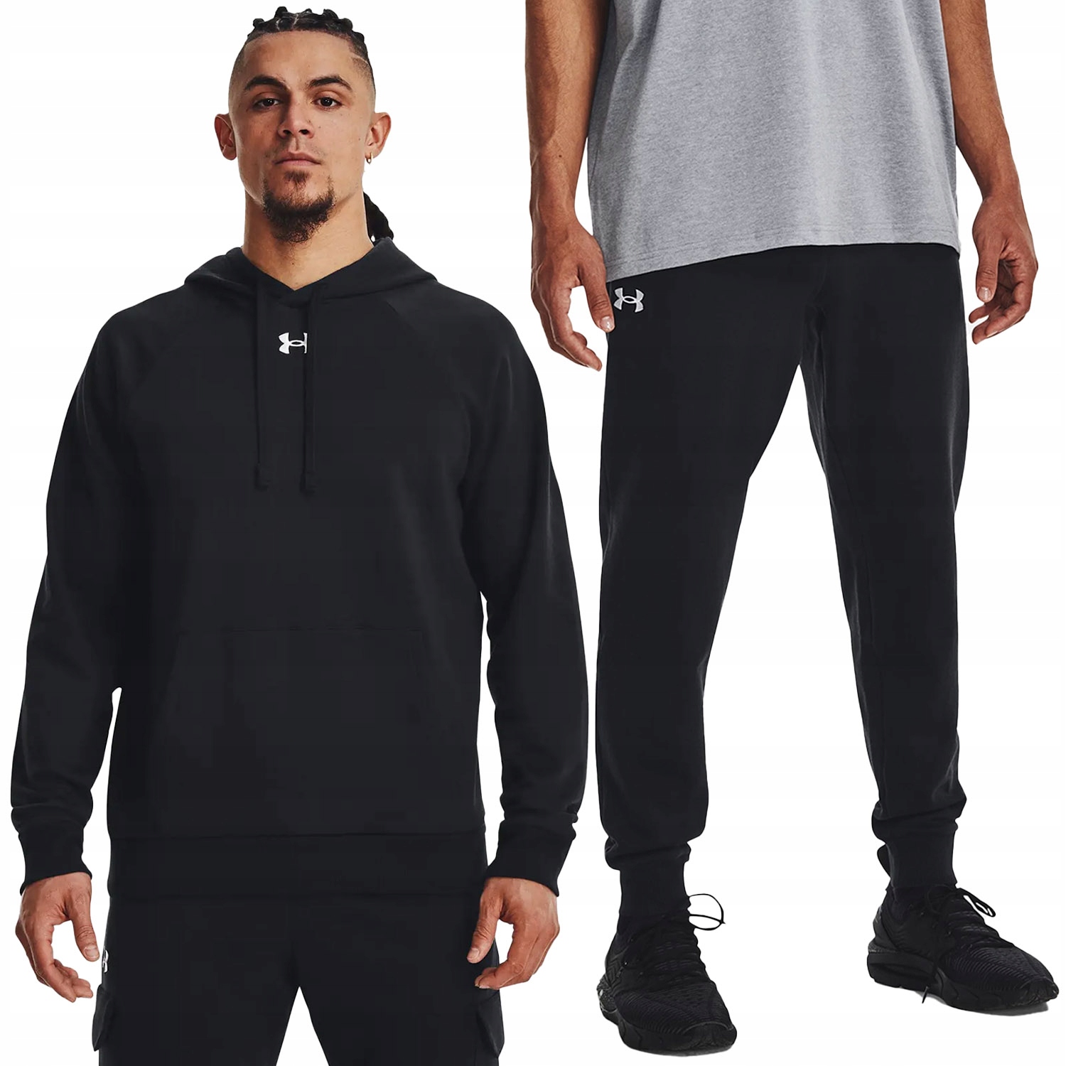 BLUZA MĘSKA UNDER ARMOUR SPODNIE DRESOWE BAWEŁNA KOMPLET DRES ZESTAW SPORT Marka Under Armour
