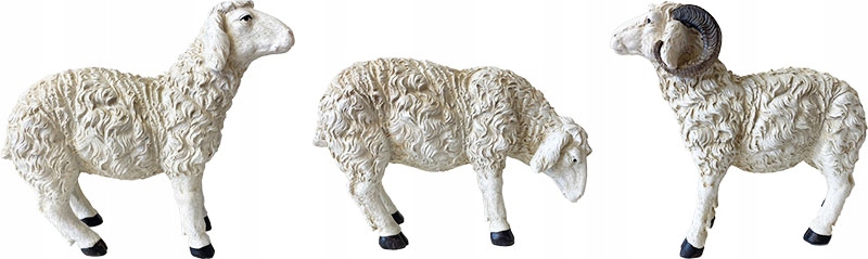 Ovce Do Vianočného Betlehemu Sada Na Postavy S Výškou 50-60 CM – 21 CM