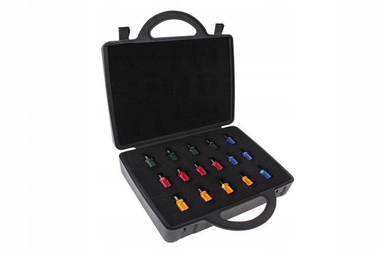 MP-AL-751 - Набір для ідентифікації різьби 16 шт. метрична UNF