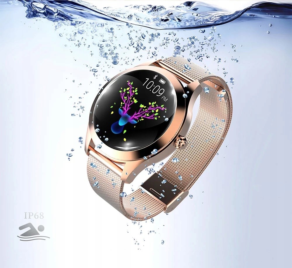 Smartwatch OroMed Smart Lady Gold Materiał paska stal