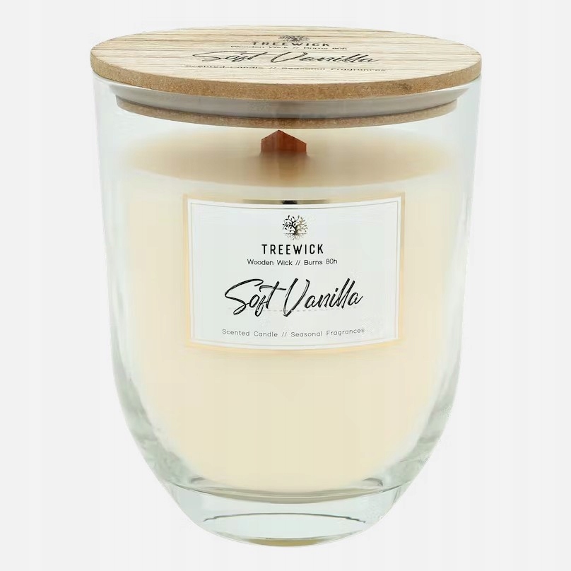 

Świeca Zapachowa XL TreeWick Świeczka Soft Vanilla