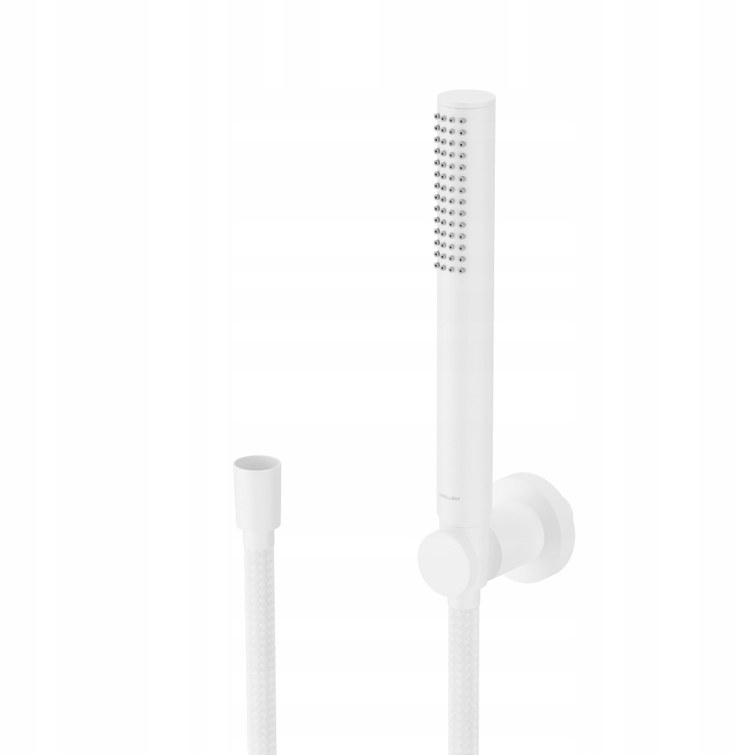 Loka sprchový set bodová bílá matná