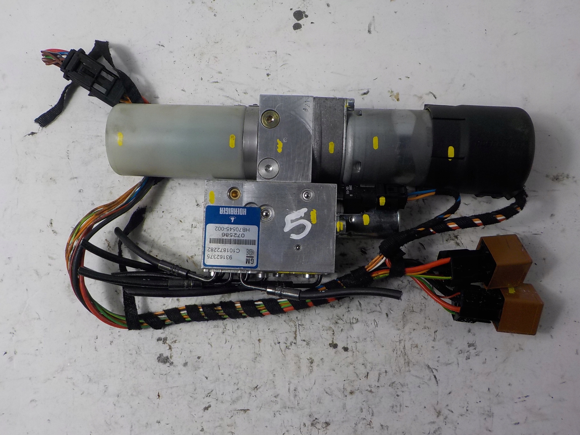 OPEL TIGRA TWIN TOP POMPA DACHU 93162375