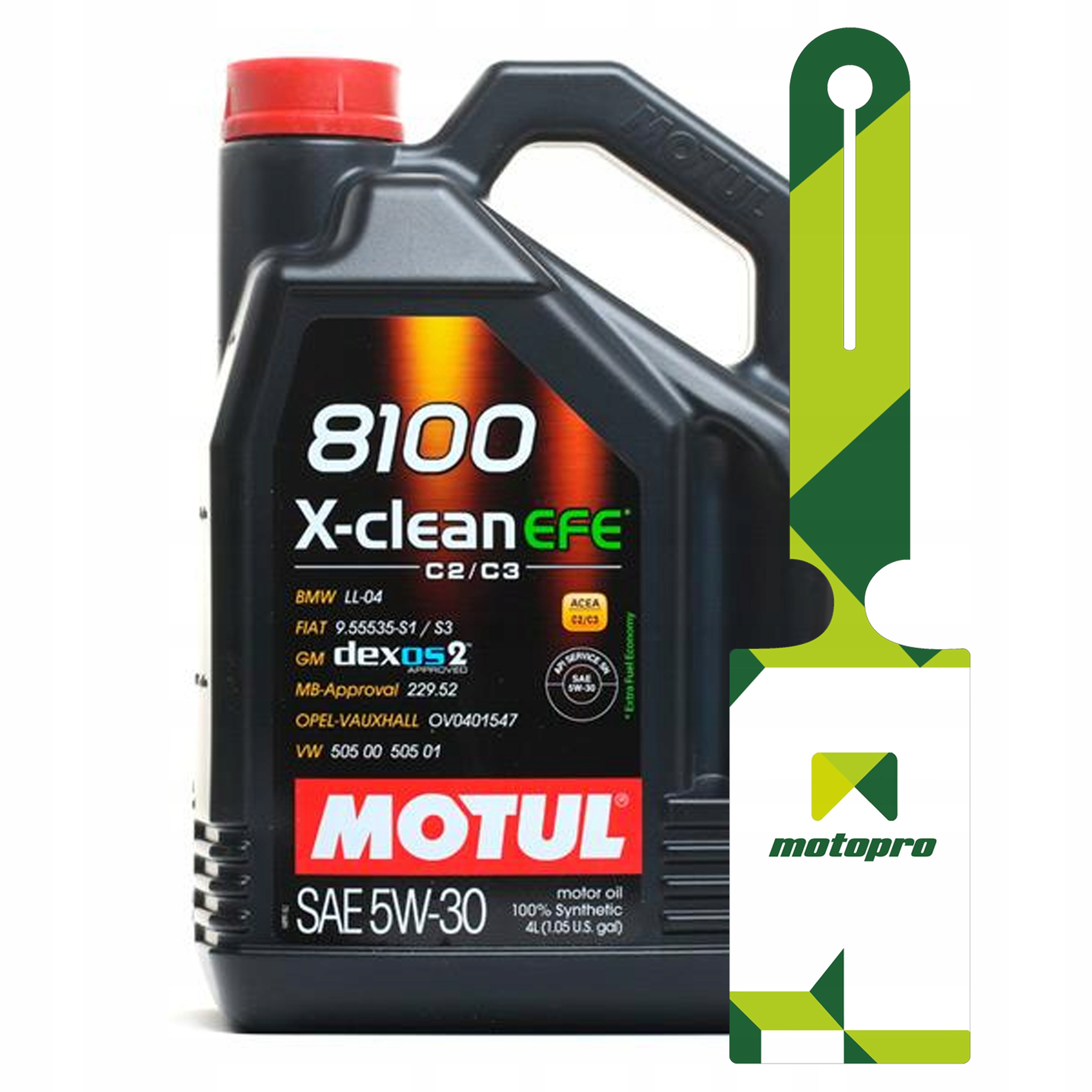 

Olej Motul 8100 X-clean Efe 5W30 4L