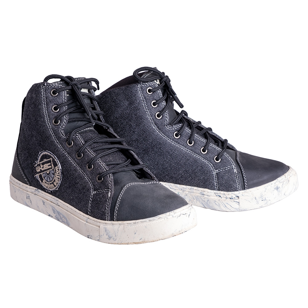 Buty motocyklowe W-TEC Denimo Kolor Niebieski, Rozmiar 42 Rozmiar 42