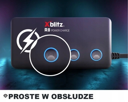 ROZDZIELACZ GNIAZDA ZAPALNICZKI XBLITZ 12-24V USB Producent inny