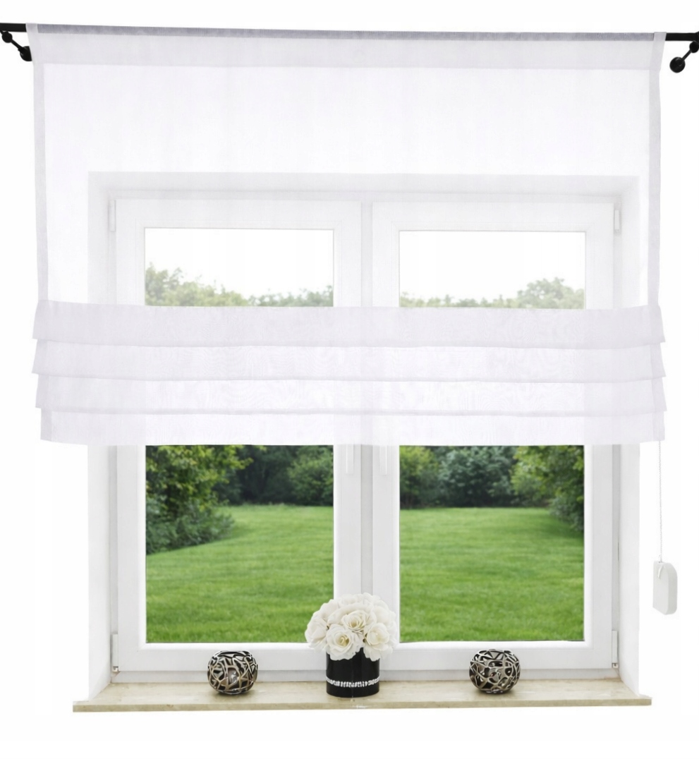 Záclona Panel Roletka Pokoj Kuchyně Voál 230x90