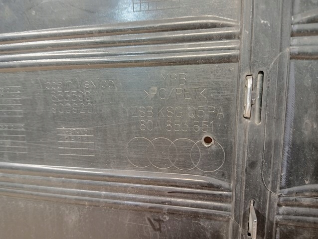 ATRAPA GRIL GRILL AUDI Q5 II 2 80A S-LINE LIFT 21- Jakość części (zgodnie z GVO) O - oryginał z logo producenta pojazdu (OE)