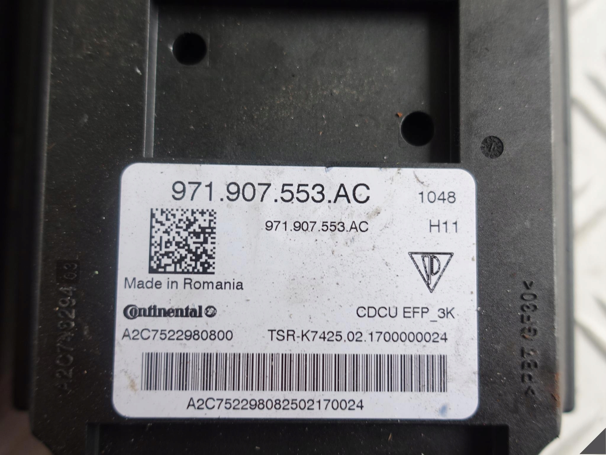 PORSCHE PANAMERA modulo Centralina CDCU 971907553AC