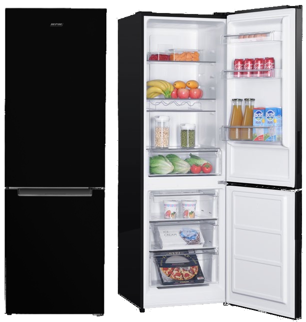 Lodówka Mpm 312-FF-48 293L No Frost 40 dB Czarny 185 cm