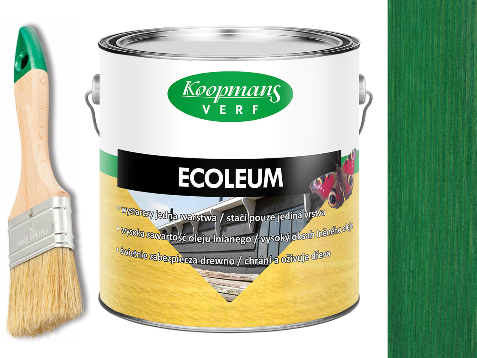 Koopmans Ecoleum Impregant Olej 10L 206 Zelený