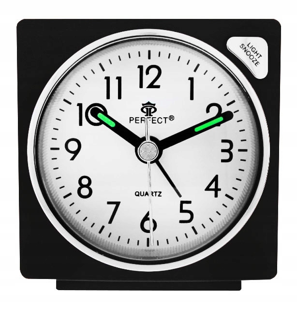 

Mały Klasyczny Budzik Zegarek Perfect Cichy 6,5cm