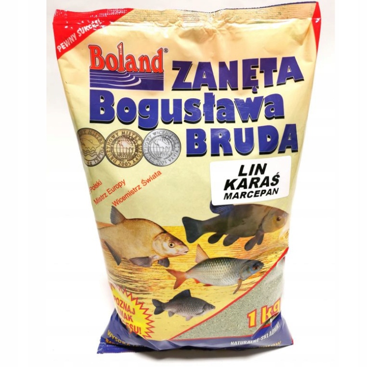 Zanęta Popularna Boland 1kg Lin, Karaś-marcepan