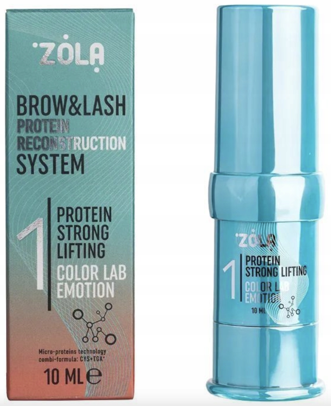 Zola Color Lab Emotion Přípravek na laminaci obočí a řas Krok 1 10 ml