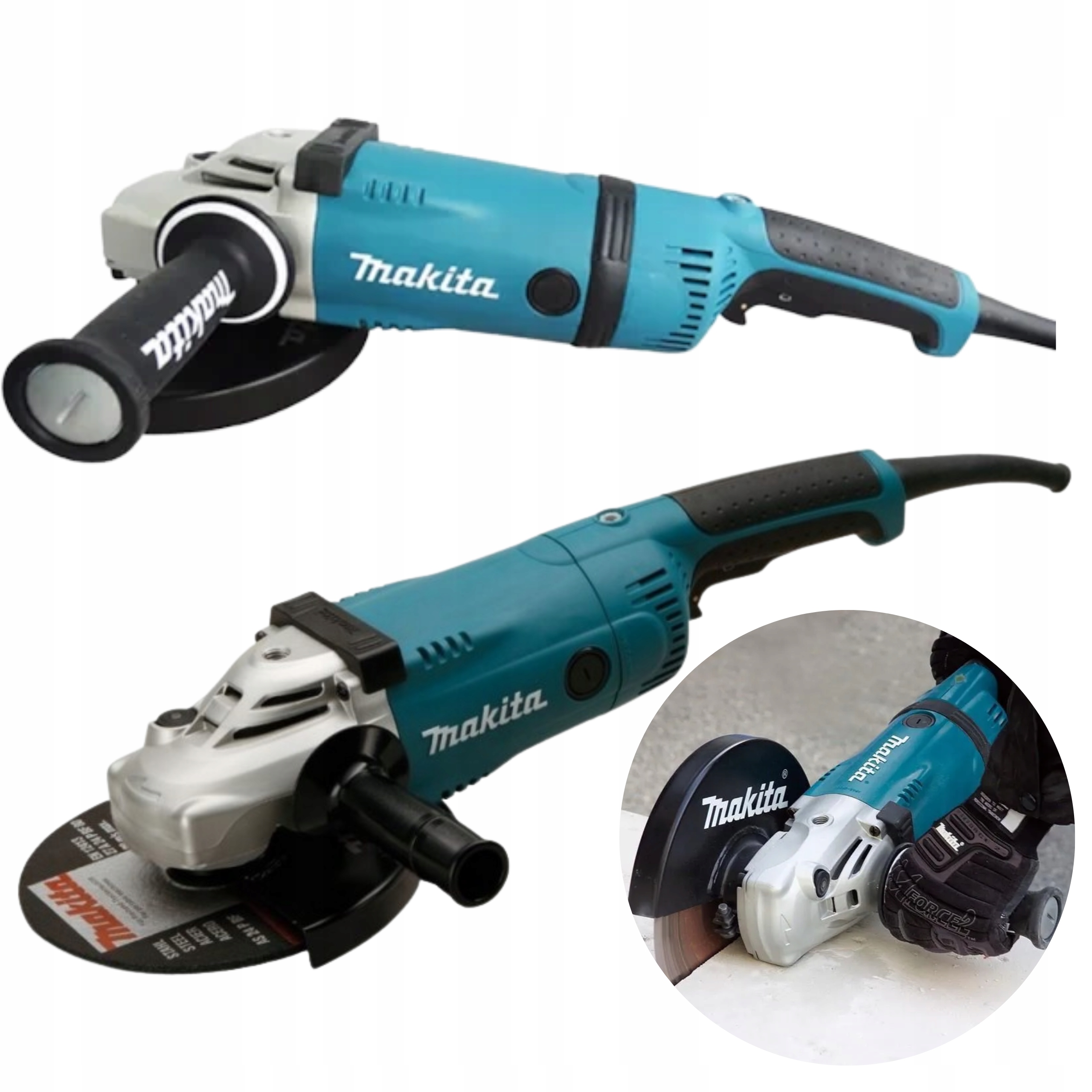 Szlifierka Kątowa 180MM 2600W 8500 Obr./min 22,23MM Makita GA7040R