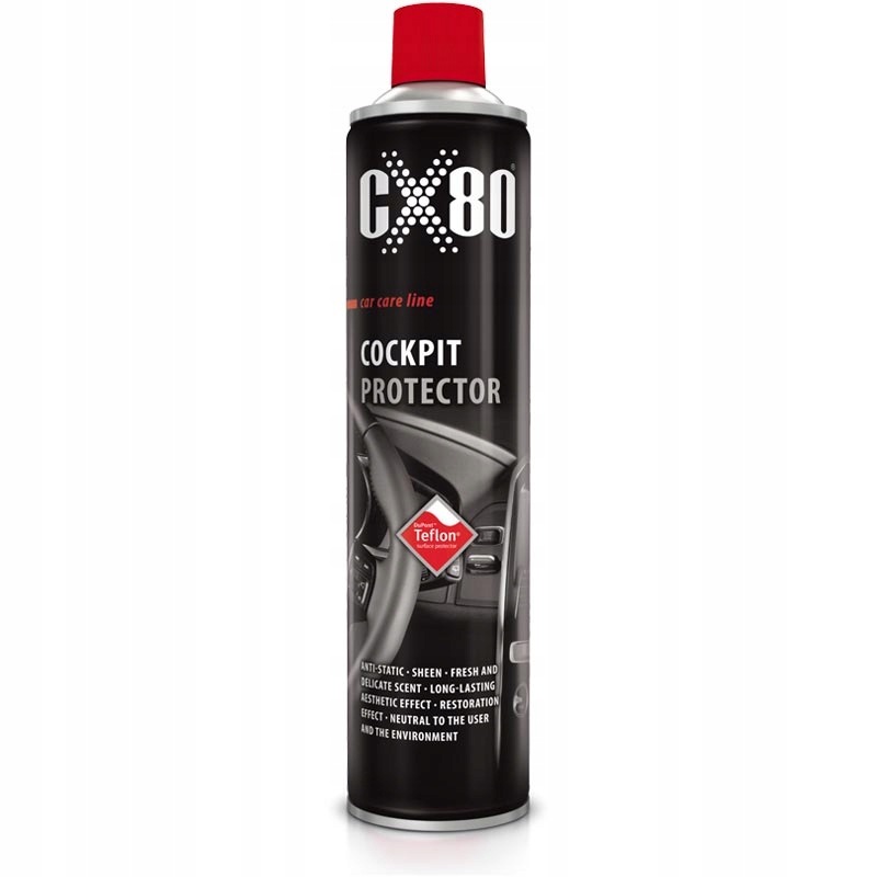 

CX80 Cockpit protector teflon 600ml do kokpitu