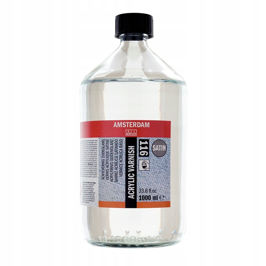 Verniks akrylový saténový 116 1000ml Amsterdam
