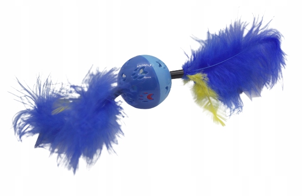 

piłka plastikowa z dzwoneczkiem dla kota - 5 cm