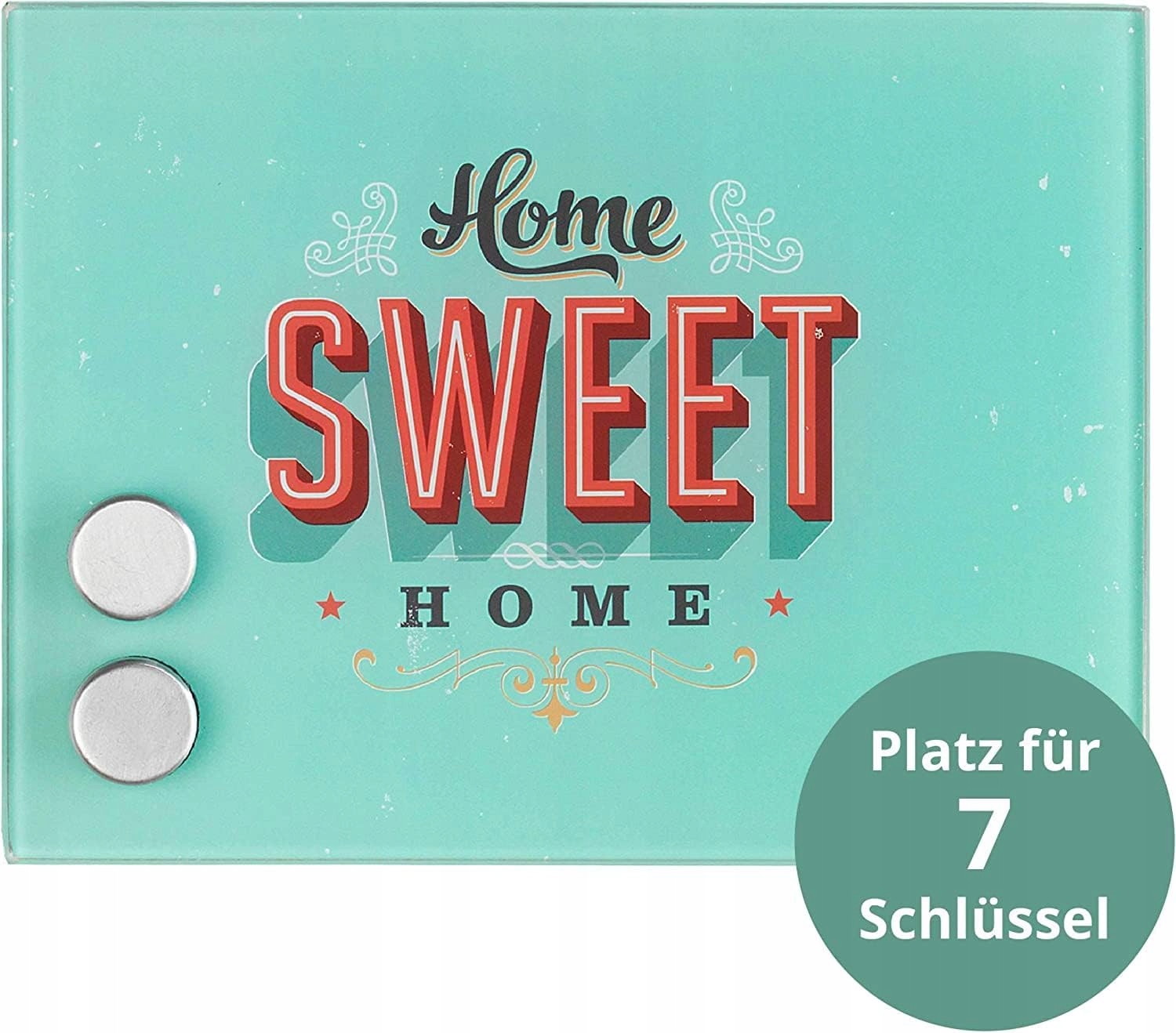Magnetyczna szafka na klucze metal szkło magnes Sweet Home Marka Wenko