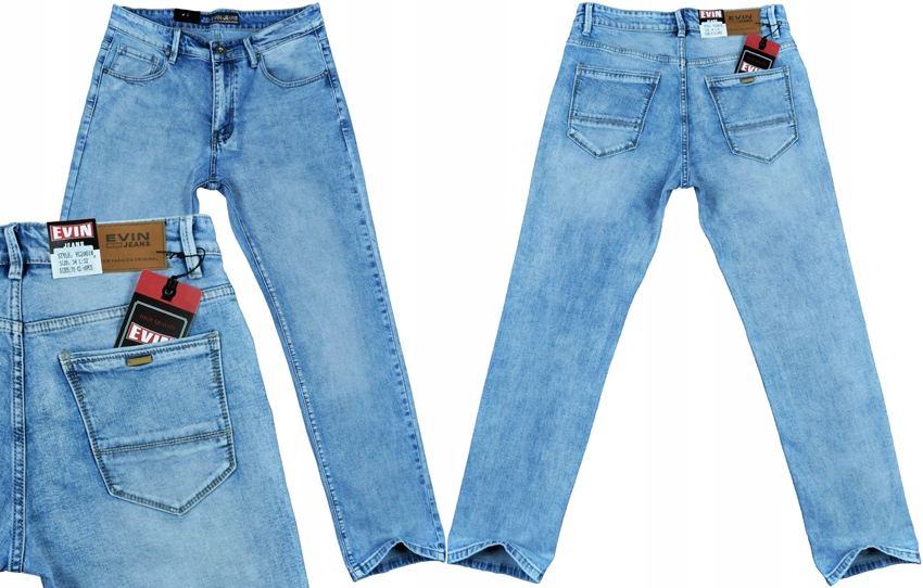 

Spodnie męskie dżinsowe jeans Evin VG2001 102/39