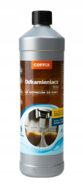 Odkamieniacz w Płynie Do Czyszczenia Ekspresów do Kawy Coffix Eco 1000 ml