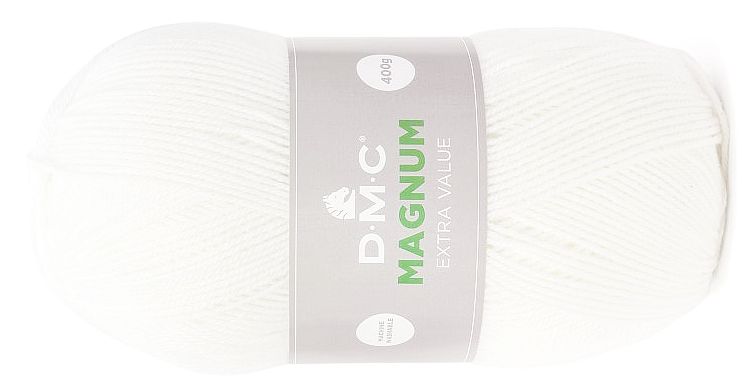 příze Magnum DMC kol. 807 bílá
