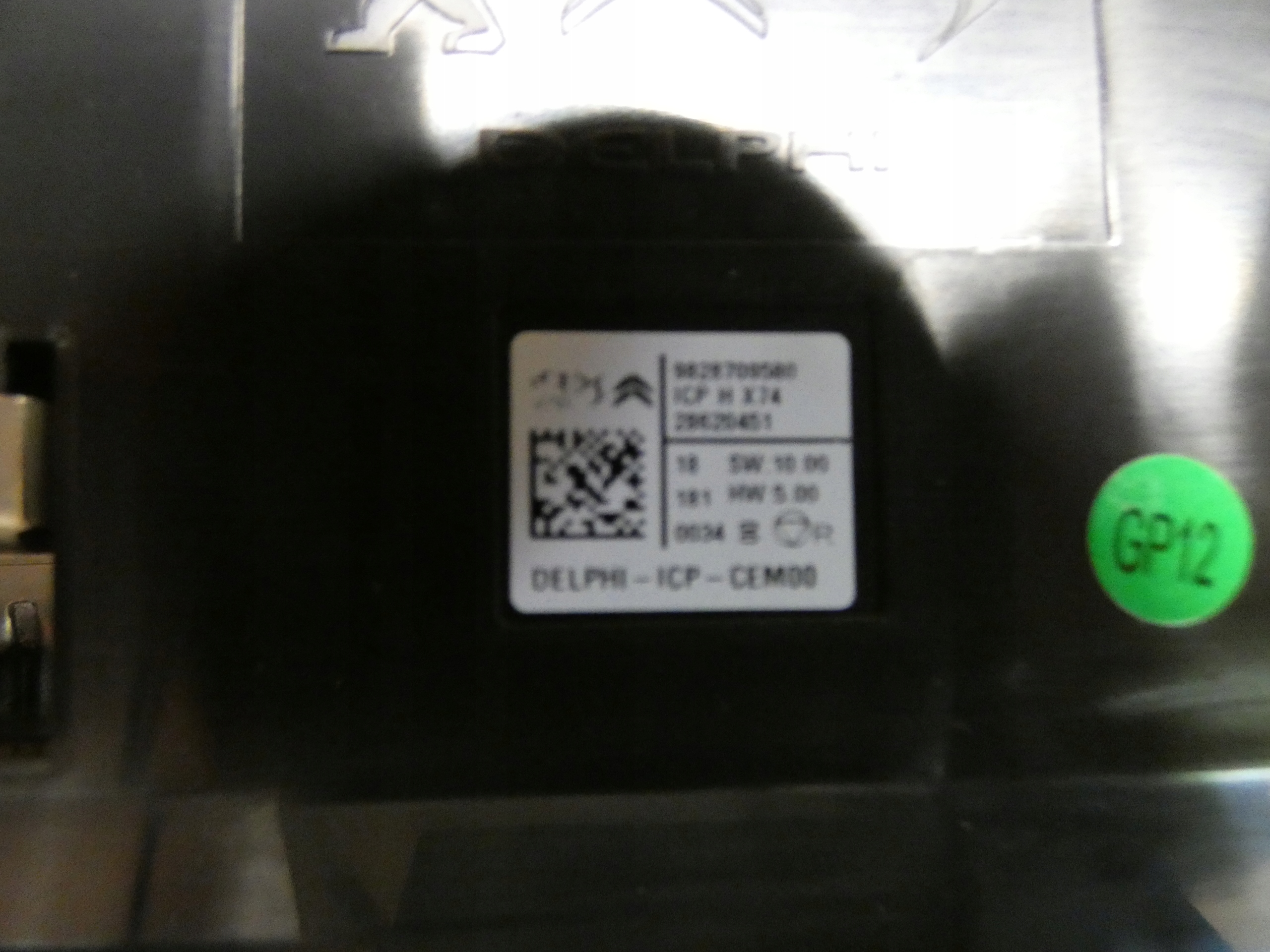 Citroen DS9 EKRAN display 9828709580 20r.