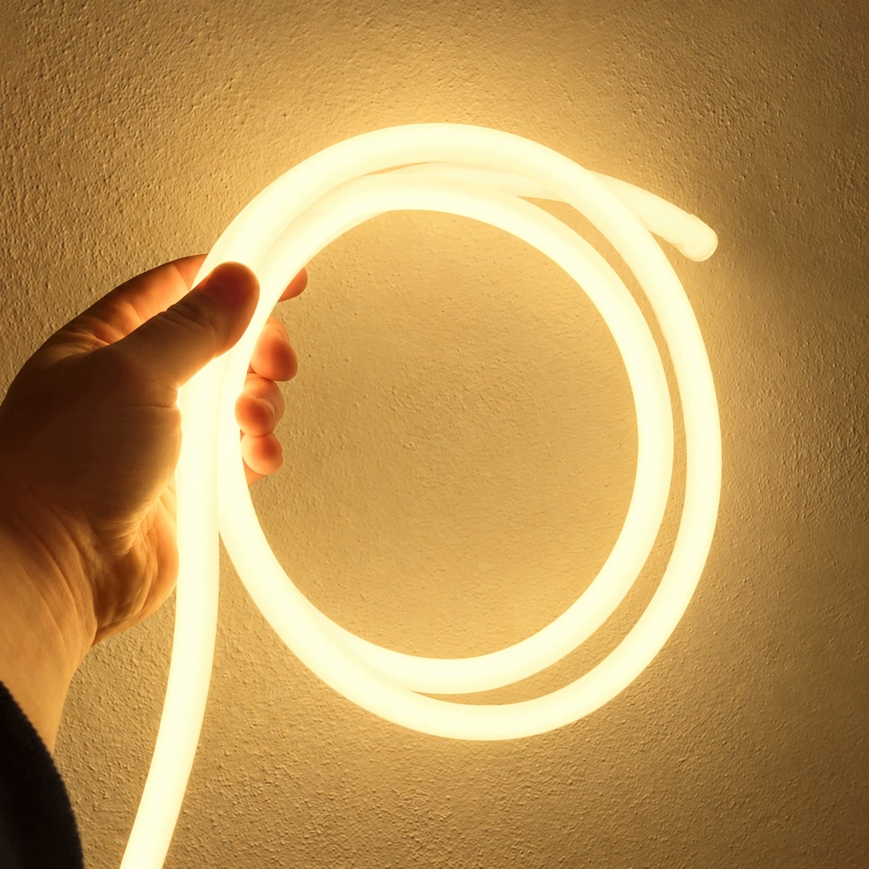 Elastyczny pancerz PCV neonu LED do zastosowań zewnętrznych