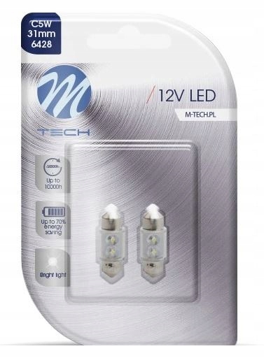 

M-tech Żarówki Led C5W 12V 31MM 2SZT