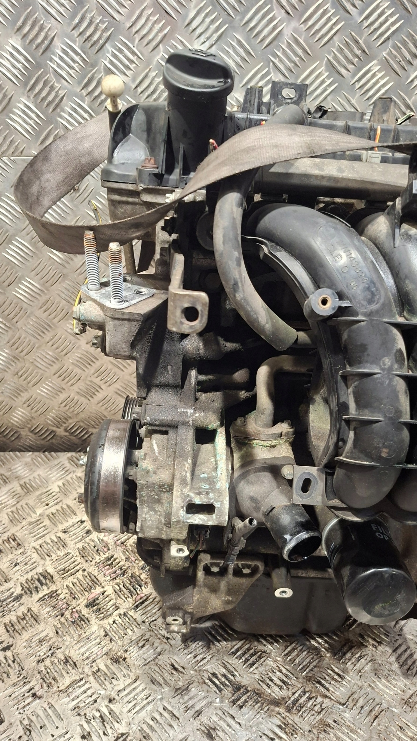 engine pillar unprotected MITSUBISHI COLT VI 1.1