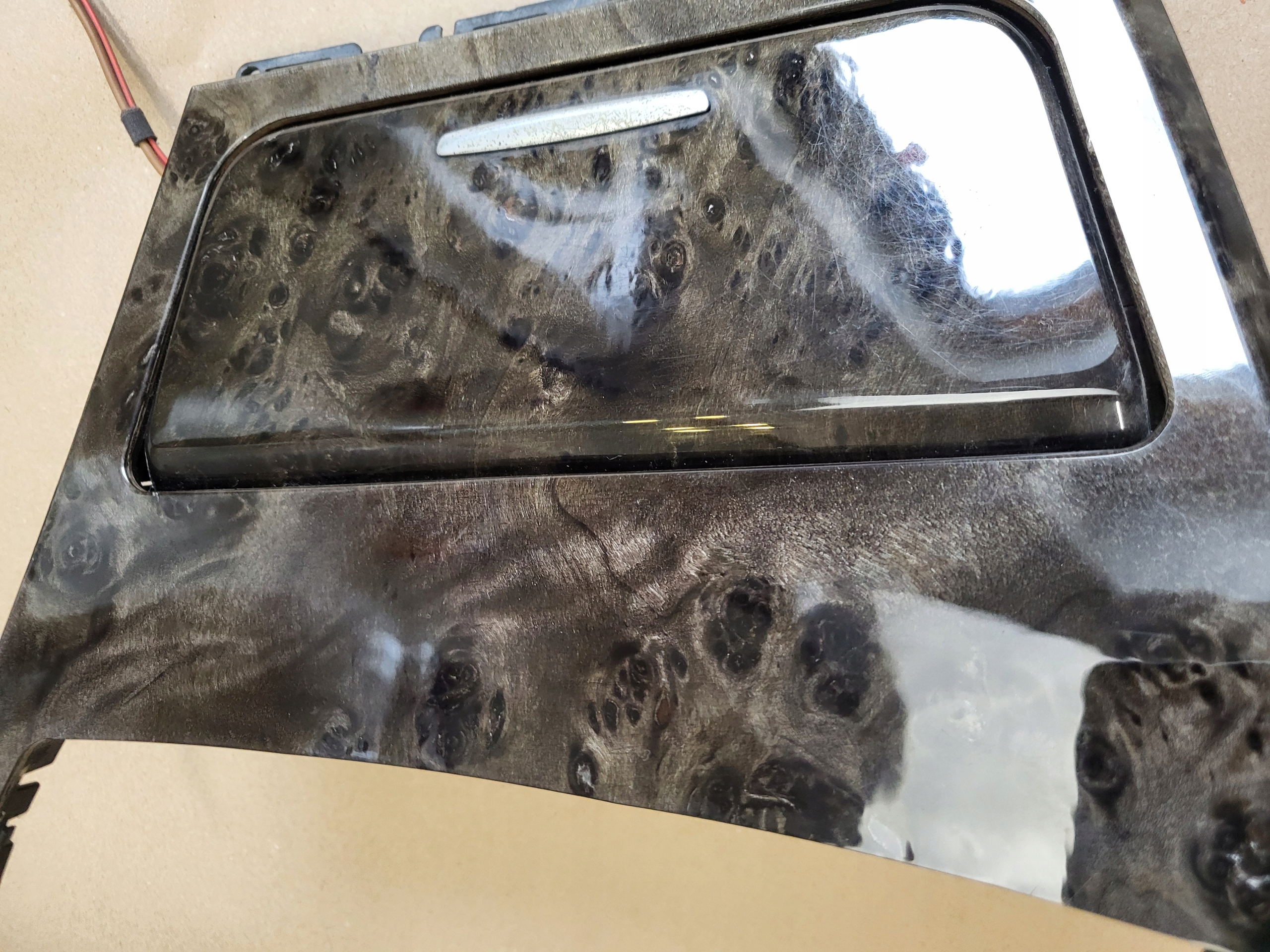ashtray passenger compartment consoles of the dashboard front DEKOR TUNELU BMW 1 E81 E82 E88 OE