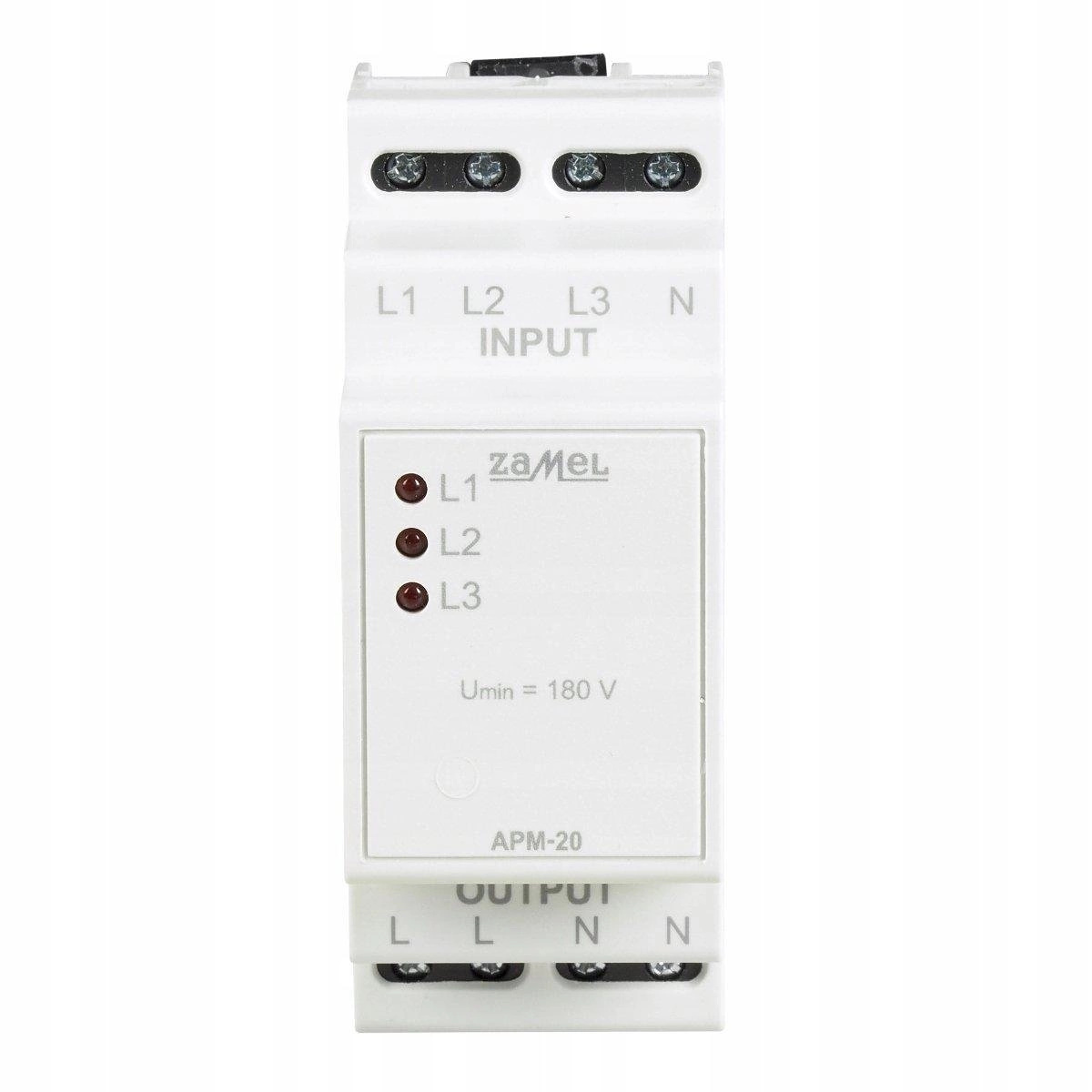 Automatický fázový spínač 3x230VAC 16A EXT10000227-WPL