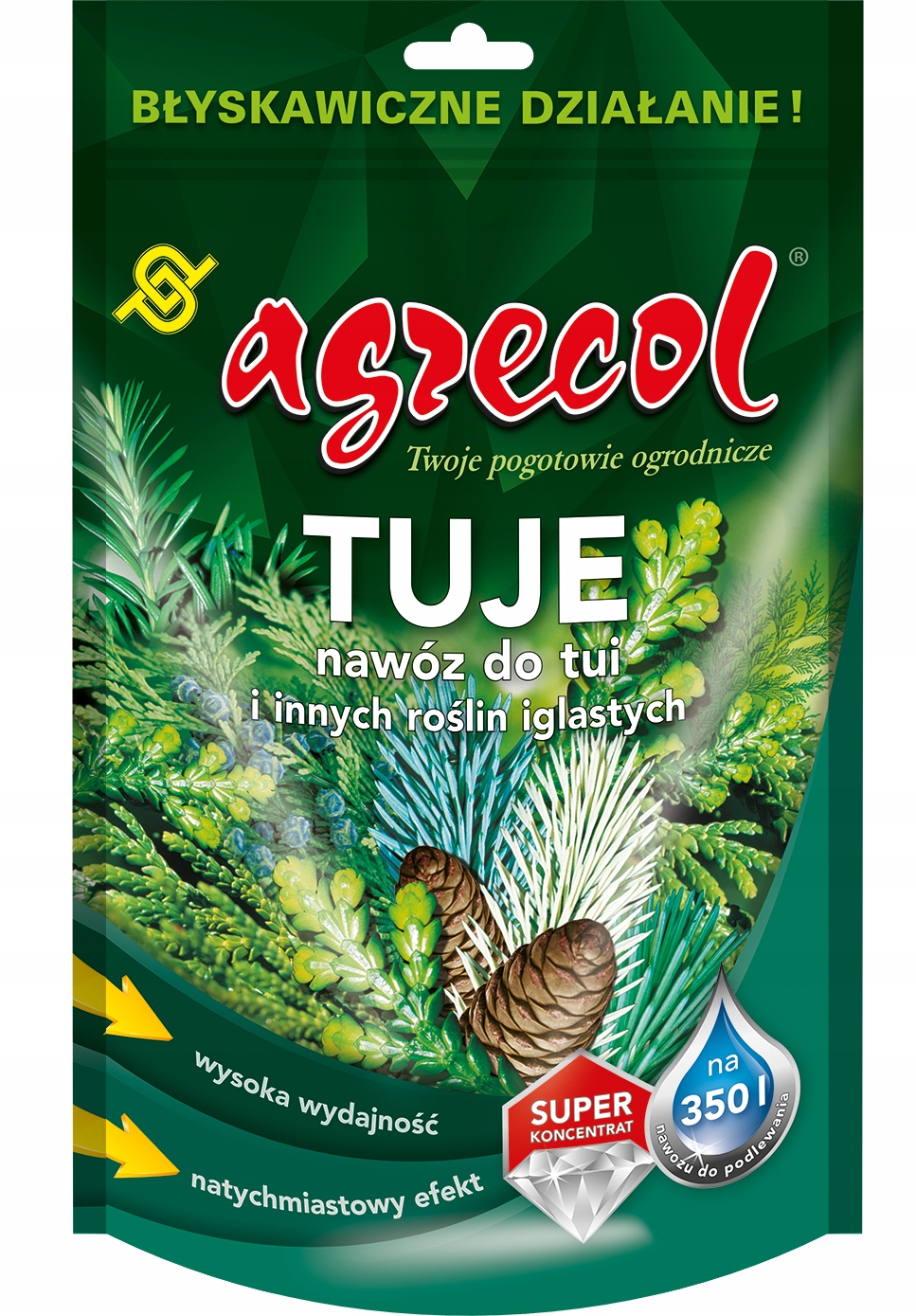 

Agrecol Nawóz Pod Tuje Tui Żywotników Iglaków 350g
