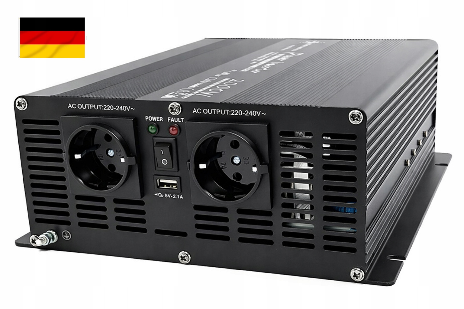 Prevodník Napätia 12V/230V Výkon 3000W/6000W Solartronics