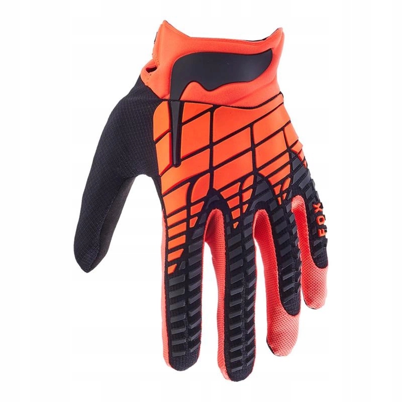 Motocyklové rukavice cross Fox 360 Fluo Orange oranžové fluo Zadarmo