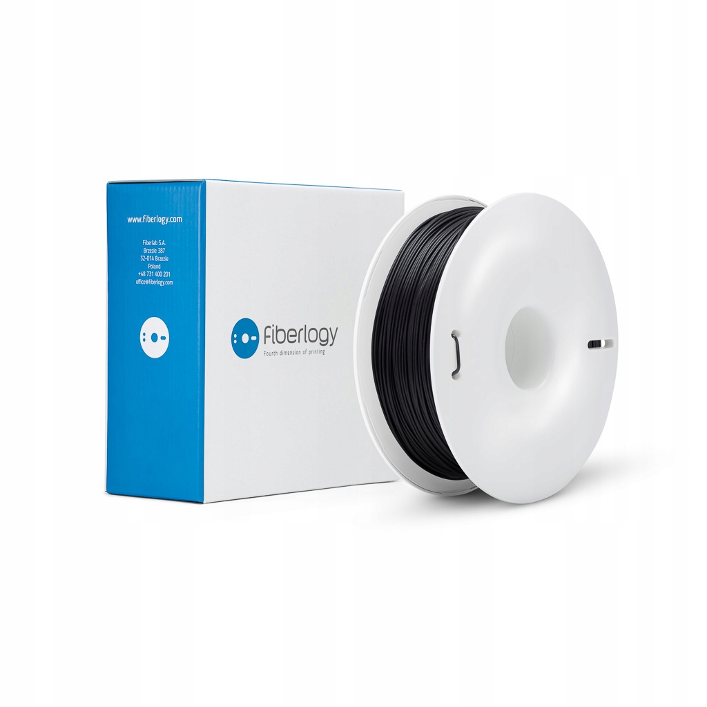 Filament Fiberlogy Easy Pla Mineral Black 0,85 kg 1,75 mm Černý