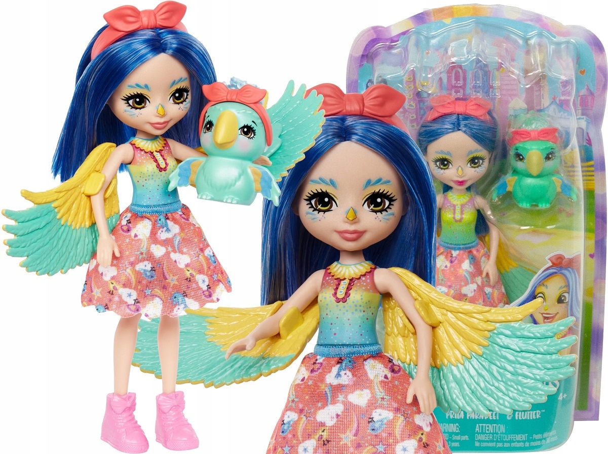 

Enchantimals Lalka I Zwierzątko Papuga HHB89