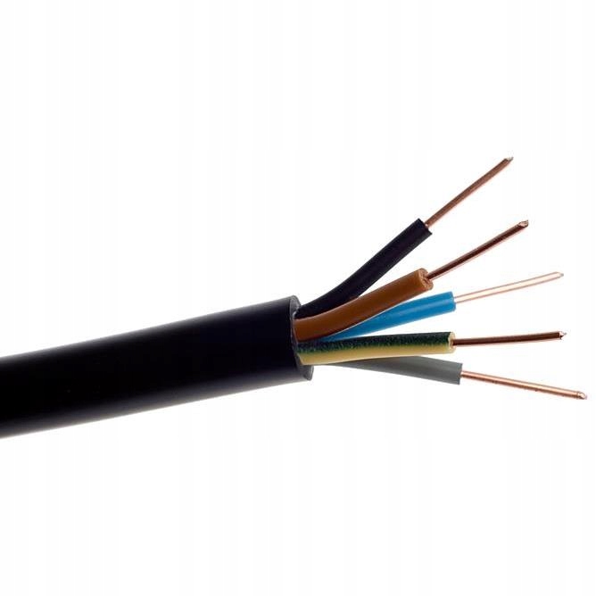 

Kabel energetyczny ziemny Yky 5x10 żo 0,6/1kV