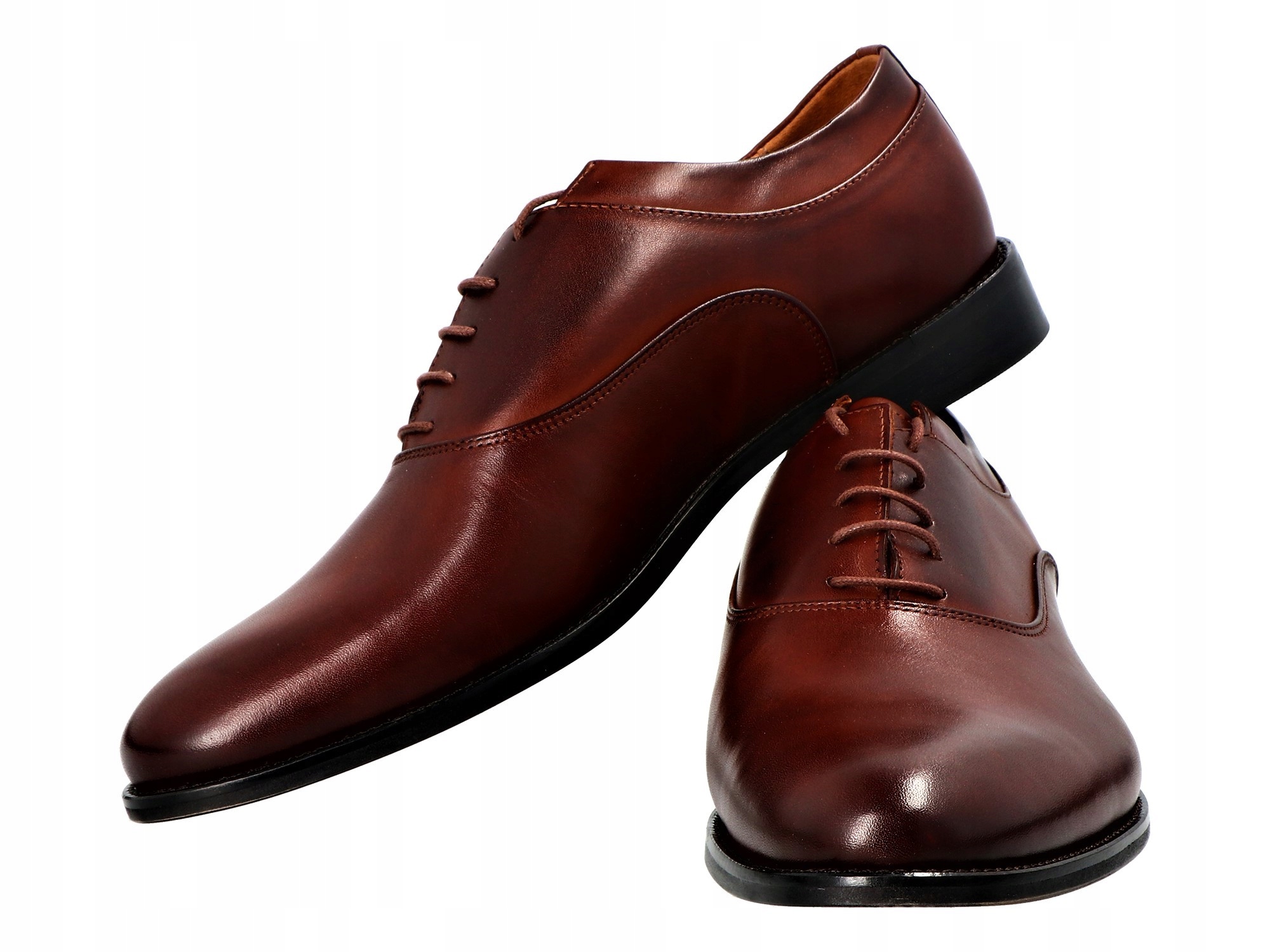 

Buty Oxfordy Wiedenki Angielska Klasyka Brąz/heban